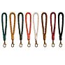 Craft Accessories Cute Handmade Boho Cotton Rope Braided Keychain Colorful Macrame Tassel Keyring