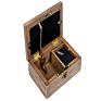 Craft Key Lock Design Anniversary Wood Music Box