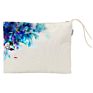 Creative Women Cotton Canvas Zipper Pouch Wallet Phone Pocket Cosmetic Bags for Make Up