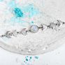 Cross Border Explosive European and American Moon Phase Opal Moonstone Bracelet for Men and Women