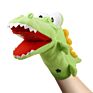 Customized Baby Educational Toy Show Prop Mouth Opening Crocodile Plush Hand Puppet