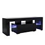 Customized High Gloss Mdf Wooden Rectangular Modern Living Room Furniture Tv Unit Stand