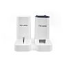 Customized Logo Plastic Auto Dog Cat Feeding Bowls Pets Food Water Drink Dispenser Automatic Pet Feeder