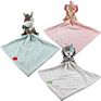 Cute Cartoon Soft Baby Comforter Elephant Dog Donkey Doudou Toy