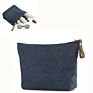 Cute Soft Cosmetic Bag Canvas Makeup Bag Pouch Purse Handbag Organizer with Zipper