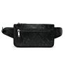 Dark Green Vagan Leather Snake Print Belly Fanny Pack Waist Bag Bumbag for Women