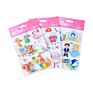 Decorative Sticker the Princess and Castle Design 3D Animal Stickers for Kids