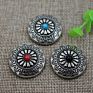 Decorative Turquoise Conchos for Leather and Wallet