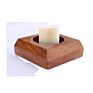 Decorative Wood Candle Holder Home Table Decorations Home Decoration Wood Tea Light Holder with Shape