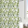 Design Bathroom Decoration Vinyl Shower Curtain Waterproof and Mildew Proof Translucent Opaque Bath Curtain