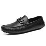 Design Cow Leather Men Loafer Breathable Insole Soft Rubber Outsole Genuine Leather Casual Shoes