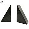 Design Holder Customizable Marble Bookends Triangular Stand Holder for Desktop