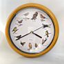Design Home Decoration Wall Clock Enjoy 12 Seconds of Bird with Call Song from 12 Favourite Birds Singing