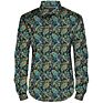 Design Man Hawaiian and Shorts Set Boy's Casual over Sized Long Sleeves Shirts Men