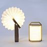 Design Minimalist Portable Textured Lamp Modeling and Diverse Led Hand Lamp Lantern Usb Led Foldable Night Light