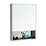 Design Stainless Steel Wall Mounted Bathroom Mirror Cabinet