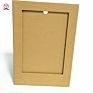Design Stand Kraft Paper Decorative Picture Photo Frame,Customized Recycled Paper Folding Photo Frames 2X3