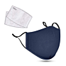 Design Washable Cotton Face Mask Reusable Party Masks with Adjustable Straps and Pocket for Filter