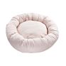 Designer Waterproof Washable round Long Faux Fur Removable Non-Slip Pet Bed Outdoor Cat Dog Bed
