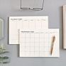 Desk Monthly Weekly Planner Notepad Planning Memo Pad