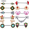 Different Styles Nipple Rings Stainless Steel Body Jewelry Ear Bar Barbell Piercings Earrings Nipple Shield Barbell