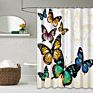 Digital Printed Shower Curtain Bathroom Sets Boy Water Proof Shower Curtain Fabric