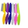 Direct Sales Plastic Stainless Needle Teeth Pet Dog Hair Flea Comb Stainless Pin Grooming Brush Comb