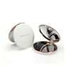 Direct White Gold Logo Pocket Mirror Cosmetic Compact Mirror Mini