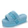 Direct Wool Slippers Plush Fleece Wool Fur Slippers