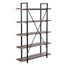 Display Racks Restaurant Vintage Book Industrial Nordic Desktop Organizer Thick Metal and Wood Shelf with Metal Decoration Rack