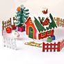 Diy Fun Handmade Ceramic Christmas Bounce Gingerbread House