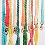 Dog Accessories Cotton Ombre Rope Dog Leash Manufacturers Soft Cotton Leash Rope Dog Lead Ombre