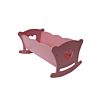 Doll Cradle Doll Bed Rocking Wooden Doll Cradle