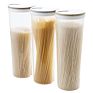 Dry Food Keeper Canister Plastic Food Storage Jar Box Spaghetti Noodle Pasta Container with Lid