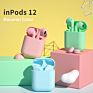 Ear Pods Air 2 Pods Wireless Macaron Inpods 12 I12 Tws Earphone Earbuds