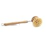 Eco-Friendly Bamboo Handle Cleaning Kitchen Pot Sisal Brush,Long Handle Kitchen Pot Bamboo Cleaning Brushes
