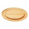 Eco-Friendly Bamboo Serving Plate for Snacks