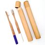 Eco-Friendly Customized Logo round Shape Bamboo Tube