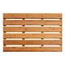Eco-Friendly Natural Rectangle Bamboo Bathroom Bathtub Mat