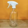 Eco Friendly Cleaning Glass Bottle 250Ml 500Ml Fine Mist Spray Bottle with Gold Nozzle Pump and Silicone Sleeve