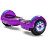 Electric Scooters 6.5 Inch Eu Warehouse Led Self-Balancing Scooter for Kids Balance Chrome Purple Hoverboard