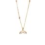 Elegant Luxury Minimalist Dainty Jewelry 925 Sterling Silver Shell Mermaid Pendant Extension Chain Necklace for Women