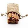 Emergency Tools Natural Fatwood Stick Camping Wood Stove Fire Starter with Burlap Carrying Bag