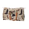 Equestrian Travel Bags Leather Luggage Bag Horse Equestrian Tote Bag
