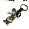 European and American -Selling Alloy Owl Keychain