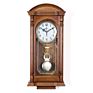 European Battery Operated Antique Grandfather Wall Mounted Wood Vintage Pendulum Wall Clock