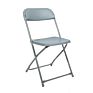 Event Plastic Folding Chair Outdoor with Metal Legs