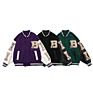 Fall Print Gym Streetwear Bomber Jacket Caots Short Unisex Woman Baseball Coats Fashionable Jacket Woman