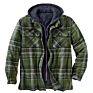 Fanli Quilted Mens Thick Jacket Shirt with Hood Men Jacket