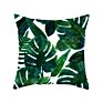 Fashionable Tropical Plant Polyester Hugging Pillow Case Office Fabric Sofa Cushion Cover Home Peach Skin Pillow Case